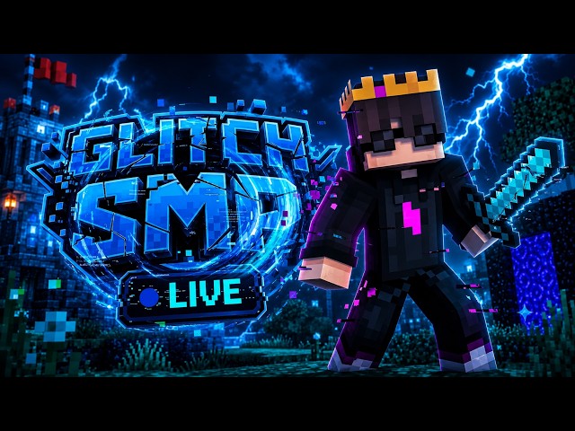 Making Farms In Glitch Smp To Dominate #minecraft #minecraftlivestream