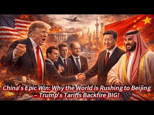 China's Epic Win: Why the World Is Rushing to Beijing – Trump's Tariffs Backfire BIG!#ChinaRise