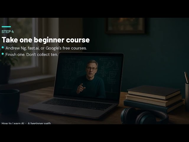 AI for Beginners: Where to Actually Start