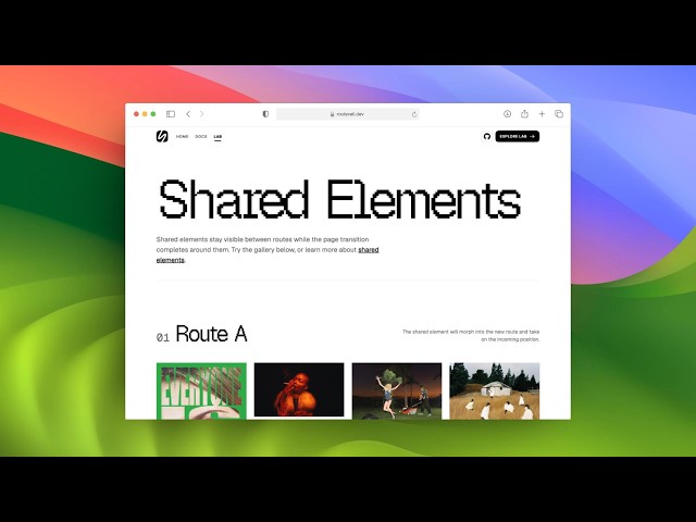 Routeveil - route transitions engine for React Router