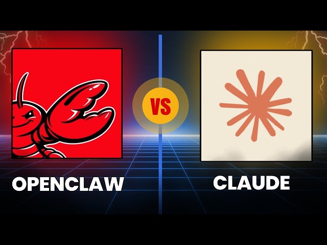 OpenClaw vs Claude explained simply in 8 minutes