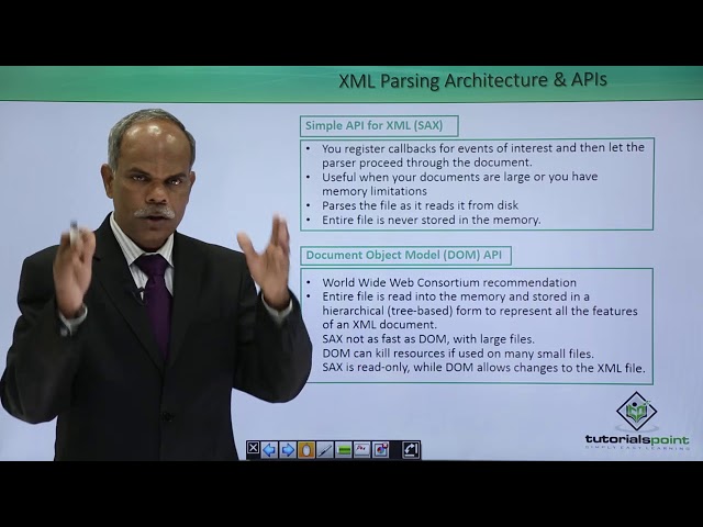 Python - XML Parsing Architecture & APIs