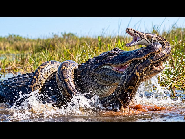 The Snake That's Eating Alligators Alive in Florida
