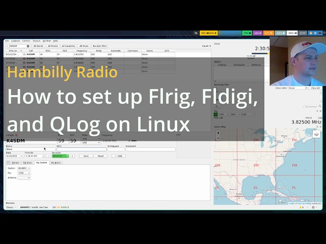 How to Set Up Flrig, Fldigi, and QLog on Linux