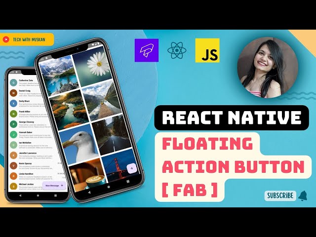 #17 React Native Paper's FAB Component | Implementing and Customizing Floating Action Button #fab