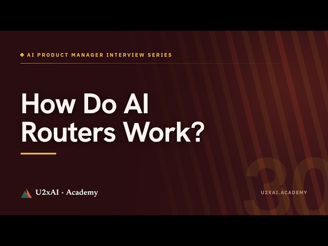 Ai router design and classifier logic