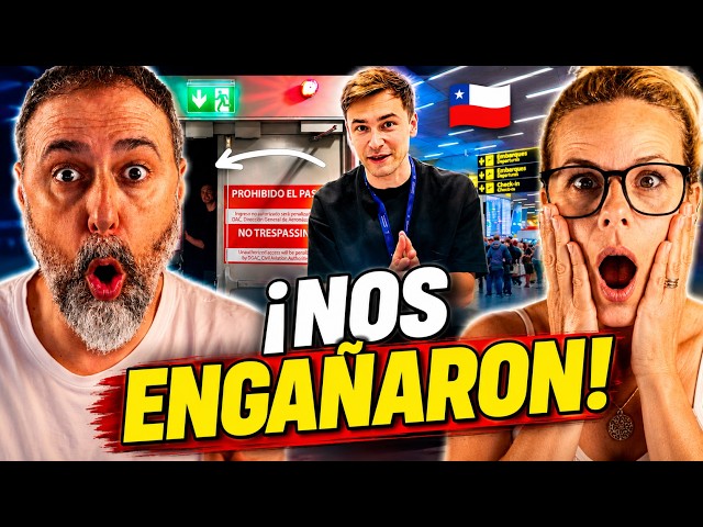 El AEROPUERTO de SANTIAGO de CHILE NO ERA lo que ESPERÁBAMOS 🇨🇱😱