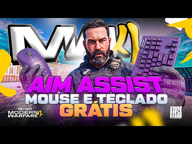 🔥 AIM ASSIST NO MOUSE E TECLADO NO MW4?! TESTEI E É ABSURDO!
