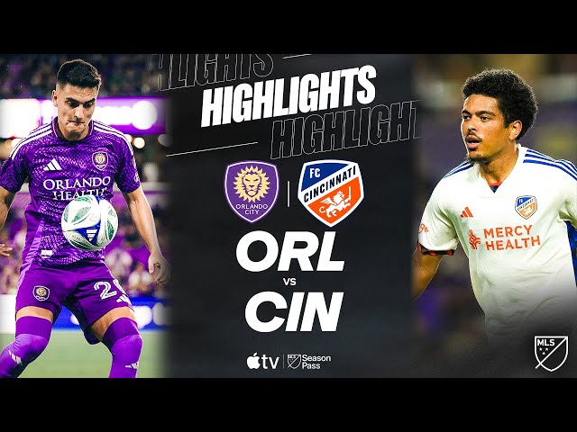 Orlando City vs. FC Cincinnati | Full Match Highlights | Evander Brace!