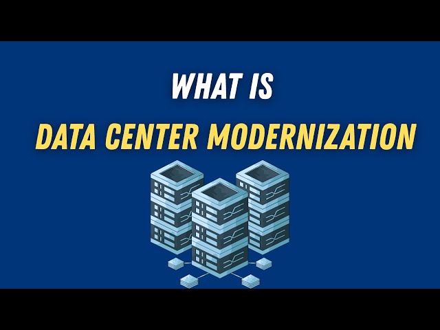What is data center modernization