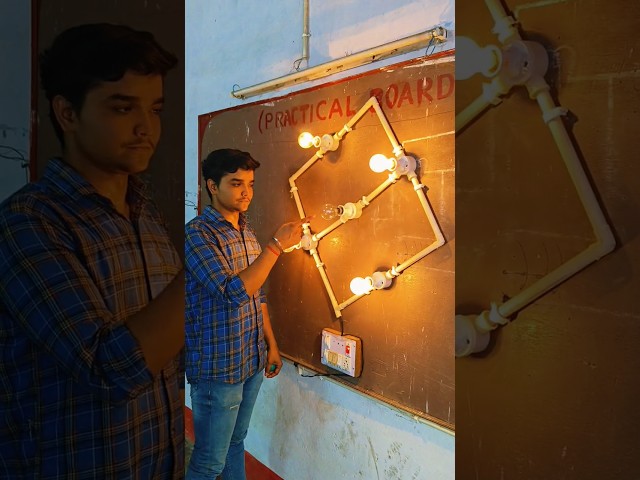 wheatstone bridge painal board connection #electrician Practical