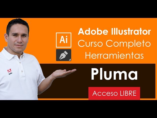 ✅✅✅Curso Completo Adobe Illustrator Herramientas Herramienta Pluma