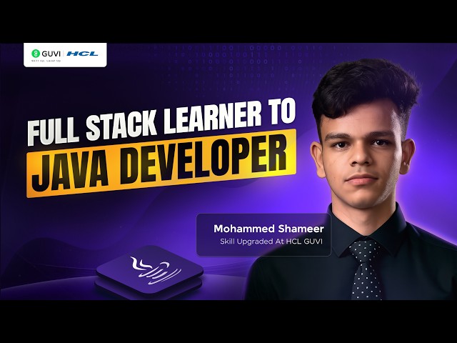 Built Real Projects → Got Placed as a Java Developer 💻