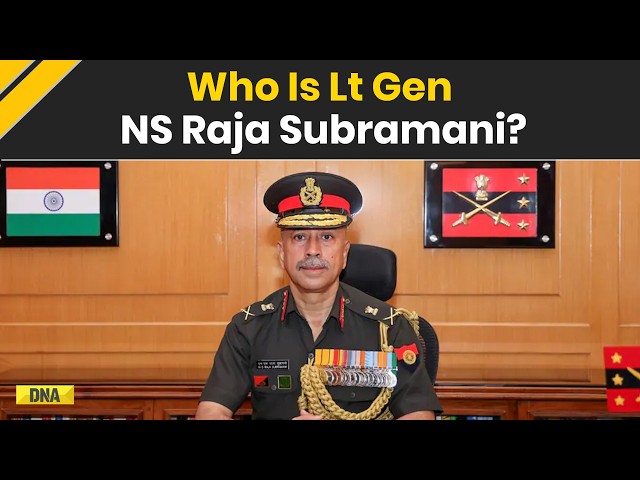 Who Is Lt Gen NS Raja Subramani? Meet India’s New Chief Of Defence Staff
