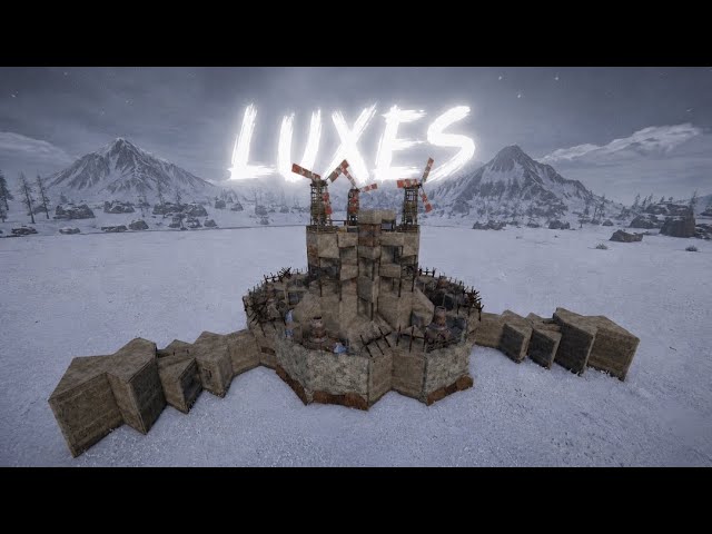 The Luxes New Duo | Trio Rust Base Design (walkthrough) 