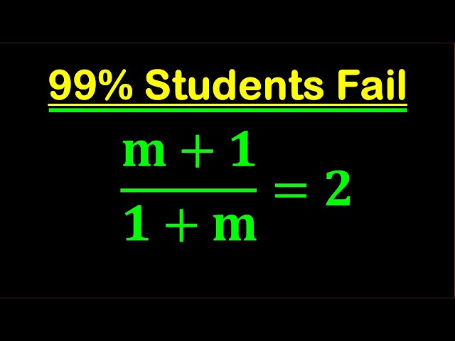Solving a 'Harvard' University entrance exam | Find m?