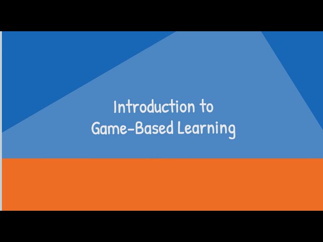 Introduction to Game-Based Learning