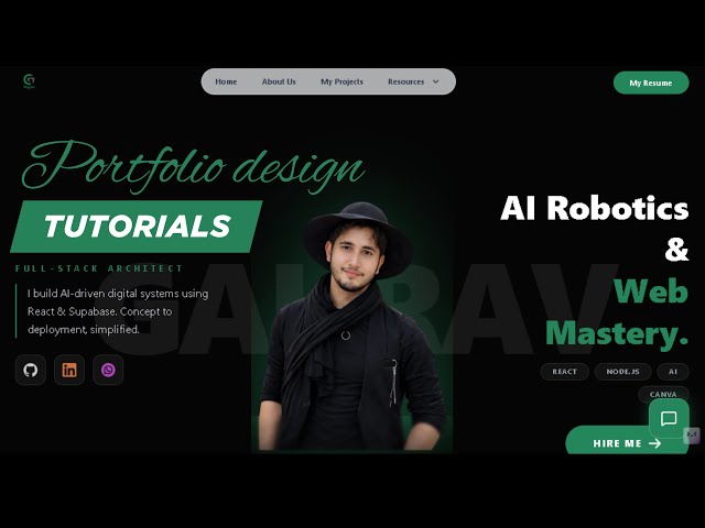 How I Designed a High-End Developer Portfolio in 2026 | React, Vite & Vercel