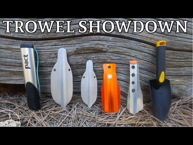 What's the Best Ultralight Trowel for Backpacking?