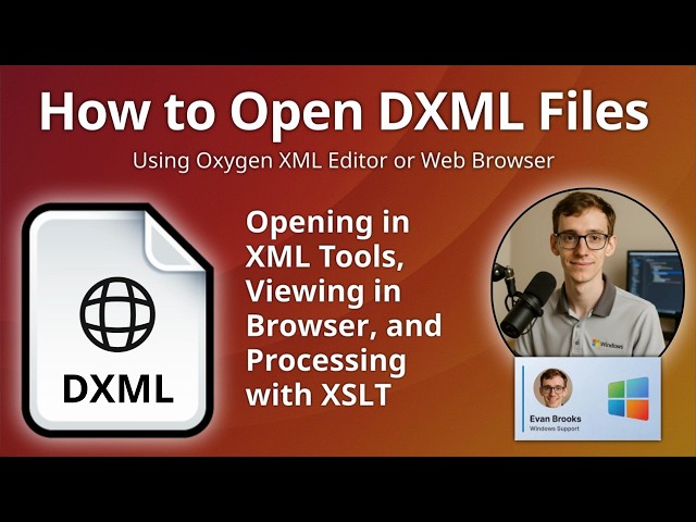 How to Open DXML Files (Dictionary XML Format)