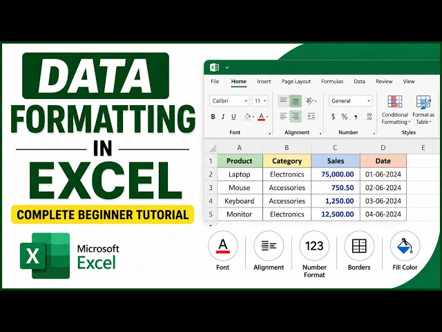 Data Formatting in Excel