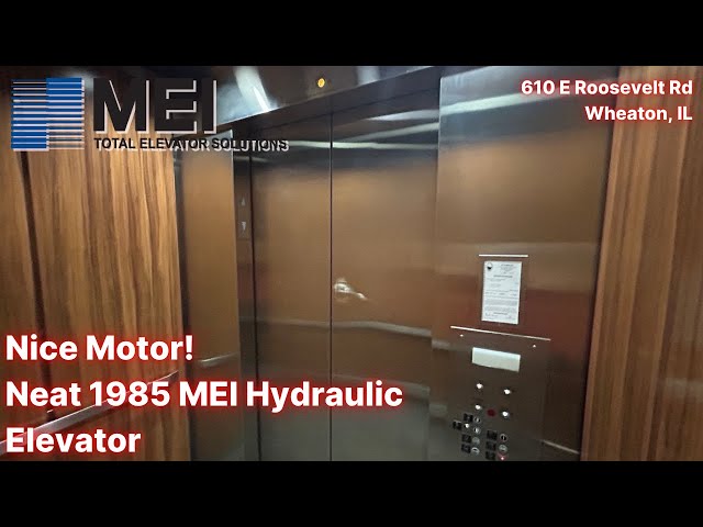 Nice Motor! 1985 MEI Hydraulic Elevator | 610 E Roosevelt Rd | Wheaton, IL