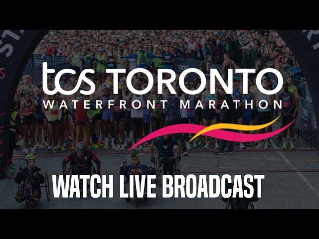 2025 TCS Toronto Waterfront Marathon - LIVE BROADCAST