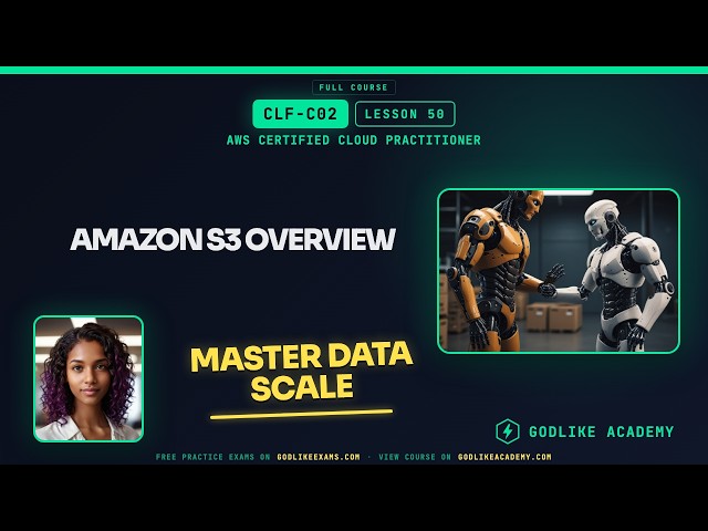 CLF-C02 AWS Certified Cloud Practitioner · Lesson 50: Master AWS S3 Object Storage