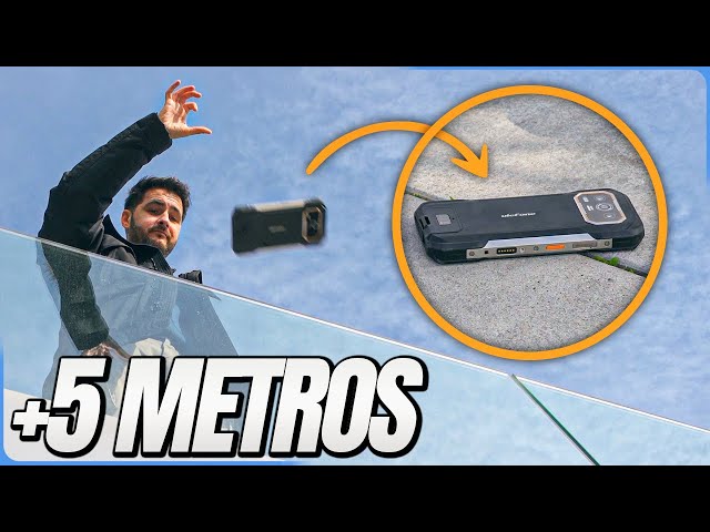 TIRAMOS y ATROPELLAMOS este TELÉFONO!!! Ulefone Armor 27 Pro