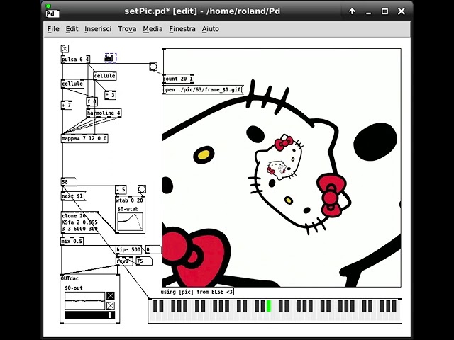Pure Data Live: Algorithmic Composition leveraging the Pdida Abstractions