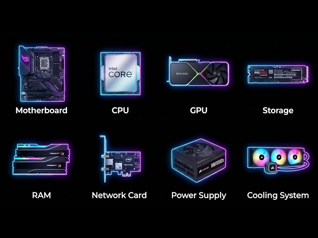 Every Computer Part Explained In 3 Minutes