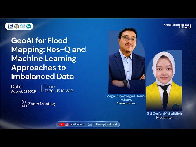 Webinar AIS VI - GeoAI for Flood Mapping: Res-Q and Machine Learning Approaches to Imbalanced Data