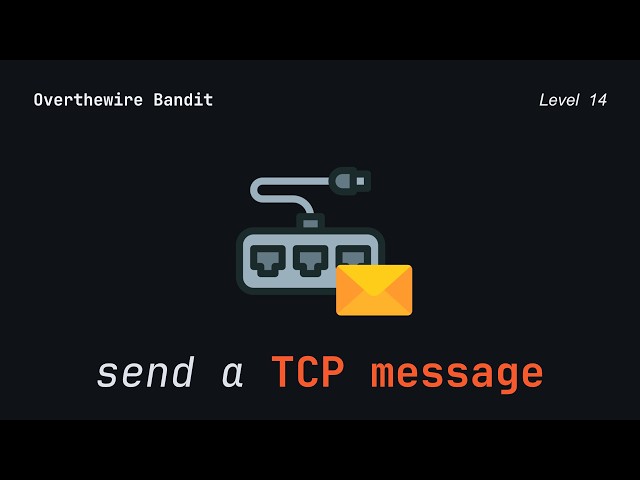 How I send Messages With Netcat | Overthewire bandit14