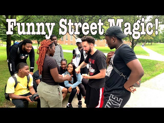 FUNNY STREET MAGIC REACTIONS!