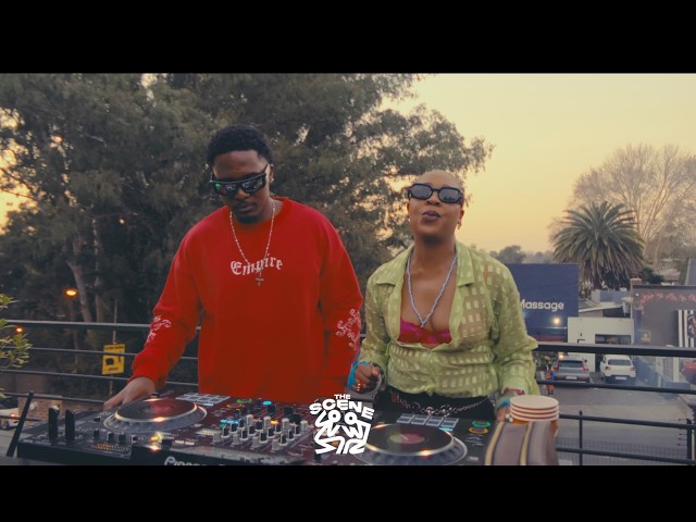 Amapiano| The sCene Episode 18 Live Mix K Mat B2B Cyfred ( Women's Month edition)