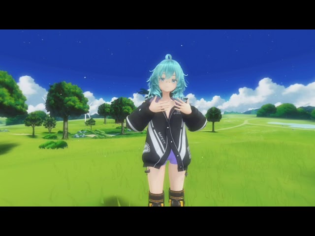 【VRMMD】キシトリさんが高原でグリーンライツ・セレナーデ