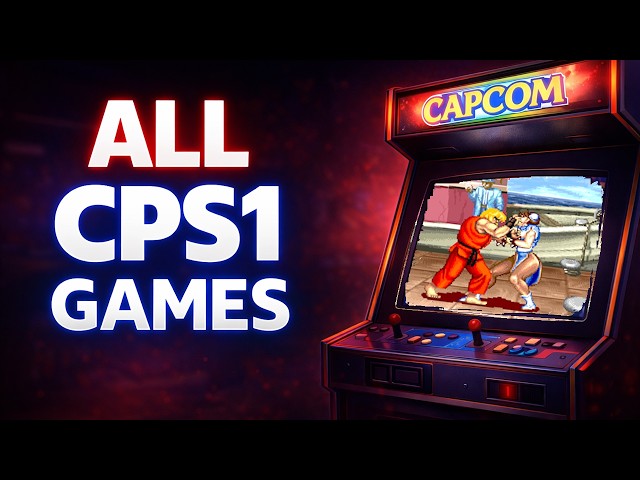 All Capcom CPS-1 Games 1988-1995 | Every CPS1 Arcade Game