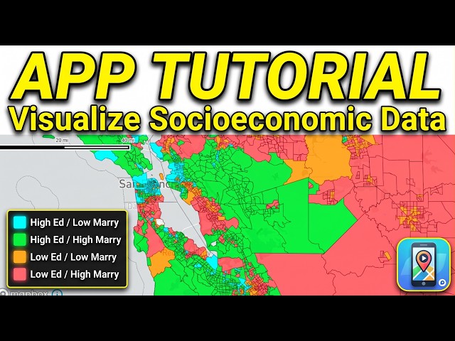 Socioeconomic Zones USA App Tutorial