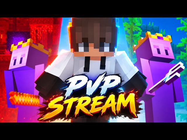 ⚔️ PVP STREAM 🔥 INSANE FIGHTS & CLUTCHES! | Minecraft Live #Minecraft #minecraftlive