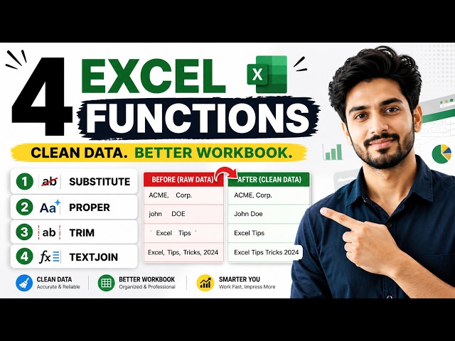 4 Excel Hacks Jo Aapki Workbook Clean Krenge | 4 Excel Hacks To Keep Your Workbook Clean