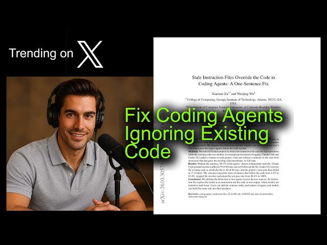 Fix Coding Agents Ignoring Existing Code
