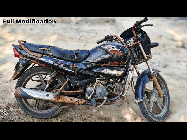 Full Restoration Super Splendor Bike || Super Splendor Motorcycle Modify || Qamar Bike Restoration 