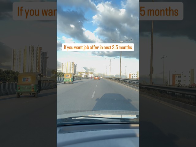 ⏳ 2.5 months is all you need to land your next job, if you use them wisely.