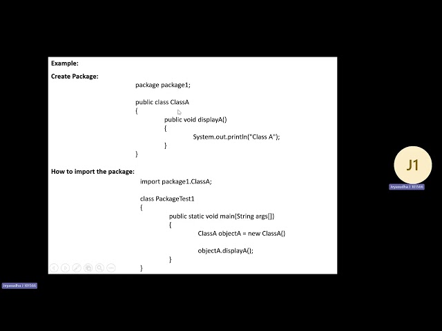 JAVA PACKAGES