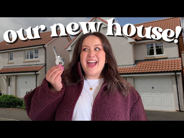 WE BOUGHT A HOUSE 🏡🔑💕 completion day vlog, picking up the keys + empty house tour | Amy Astrid