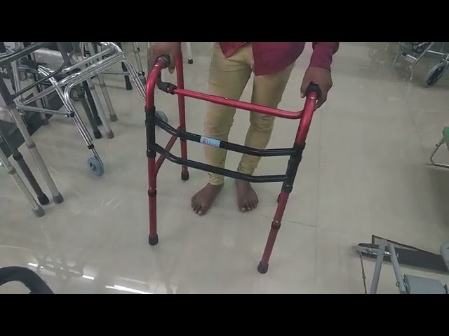 How to Use Foldable Aluminium Walker