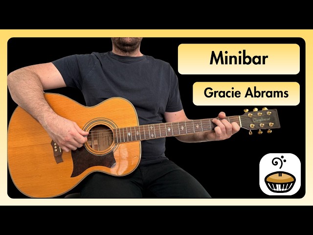 Gracie Abrams Minibar Guitar Lesson | Easy 4 Chords