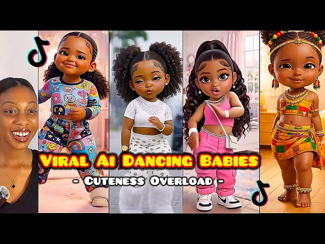 Cute Ai Dancing Babies Dance Trend 😍💖| New Tiktok Dance Challenge 🔥🔥 TikTok Mashup 2026