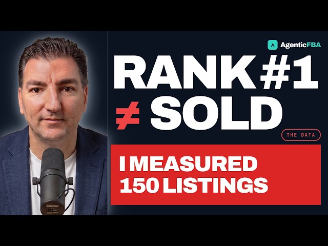 Amazon Listing Optimization: Ranking #1 Means Nothing to Its AI - Here's What I Measured