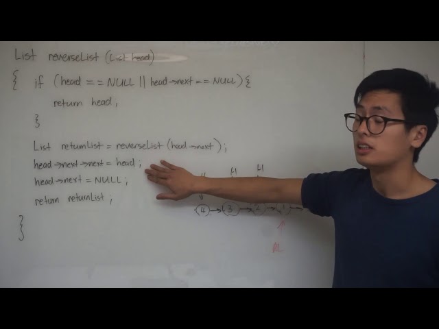 Reverse a Singly Linked List Recursively